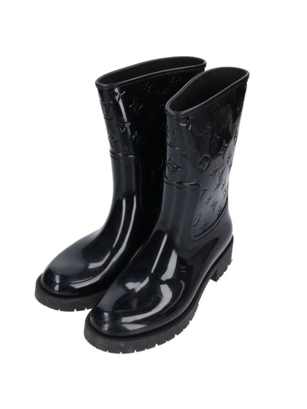 Louis Vuitton Monogram Rubber Rain Boots